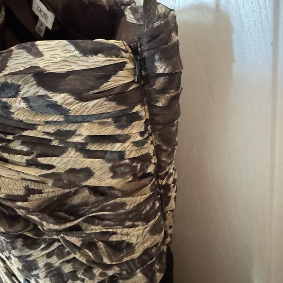 Cache One-Shoulder Animal Print Dress - Picture 5 of 7